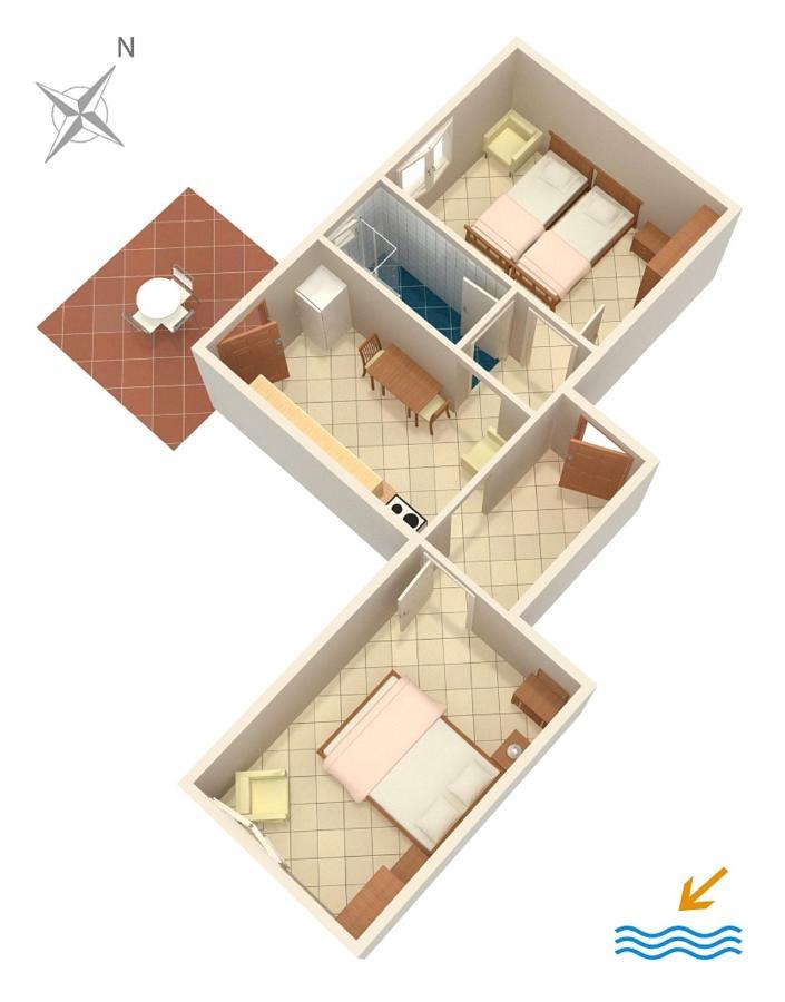 Apartment Zaglav 878A Dış mekan fotoğraf